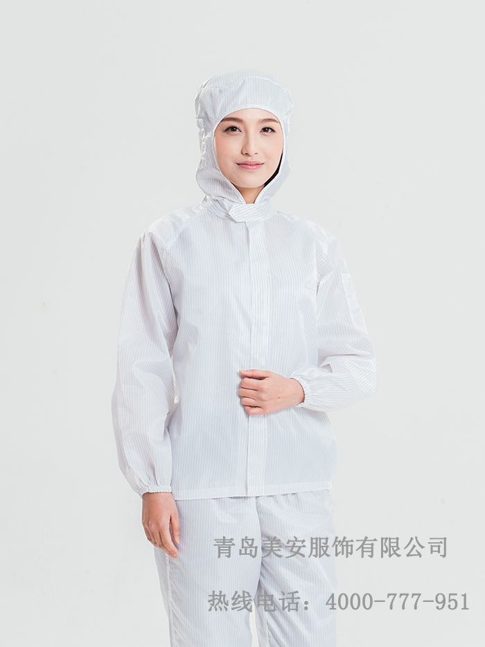 防靜電連體服上衣連帽